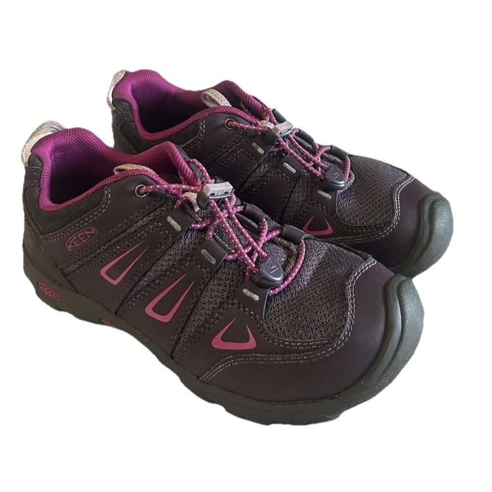 Keen Oakridge Women Size 5 Trail Hiking Running Shoes Plum Purple Shoe  1015193 - Picture 3 of 12